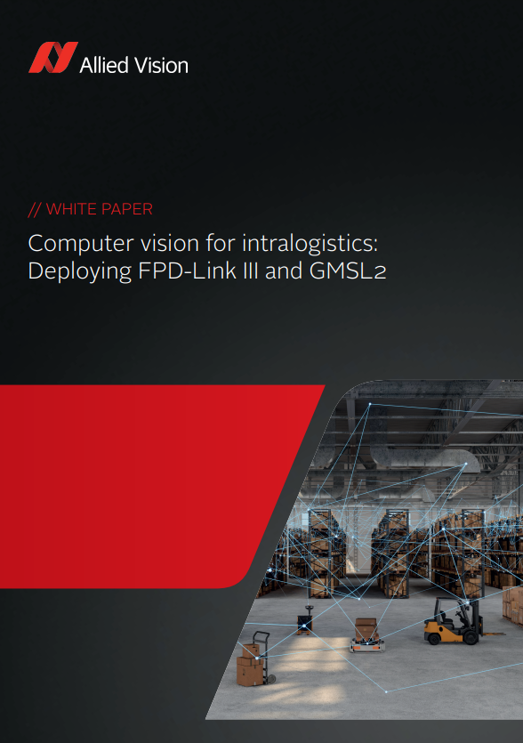 Cover WhitePaper Computer Vision for Intralogistics FP3 GM2