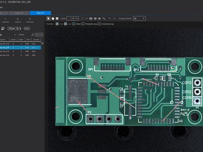 PCB inspection using SuaKIT and Manta