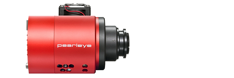 Pearleye P-030 LWIR camera with uncooled microbolometer sensor with 640 x 480 pixels resolution Pearleye P-030 LWIR